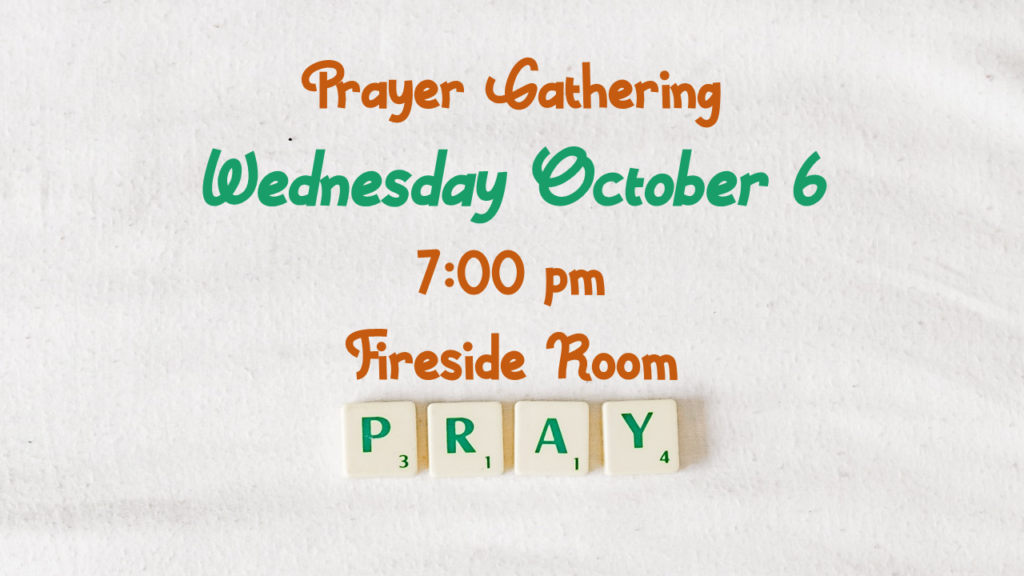 October Prayer Meeting KBC