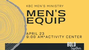KBC Men's Ministry April