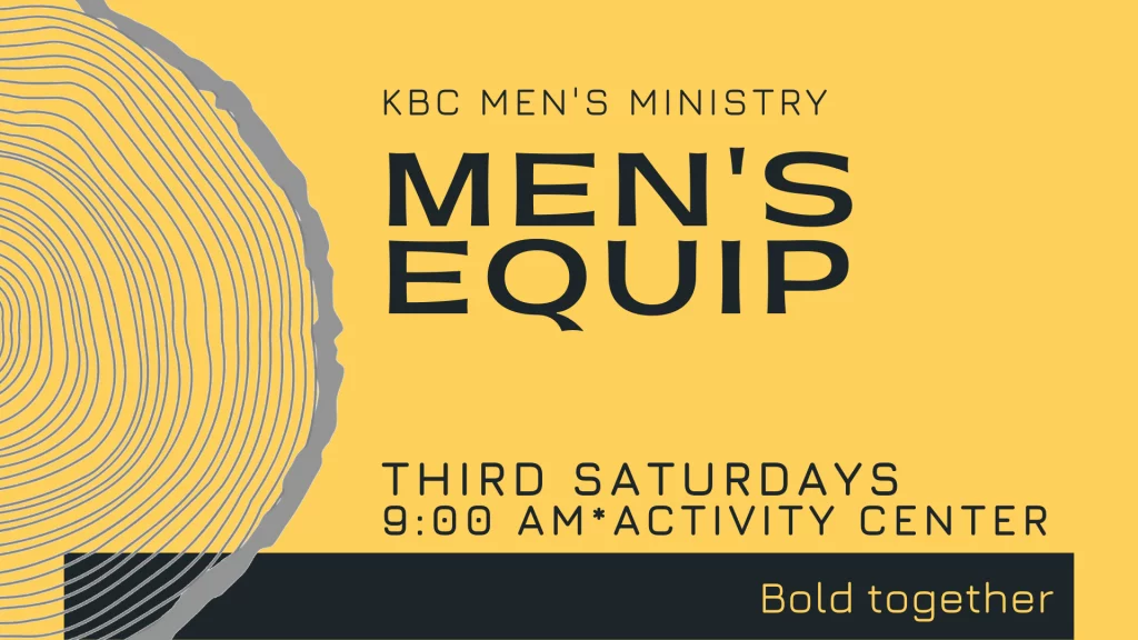 Kingwood Bible Church Men's Ministry