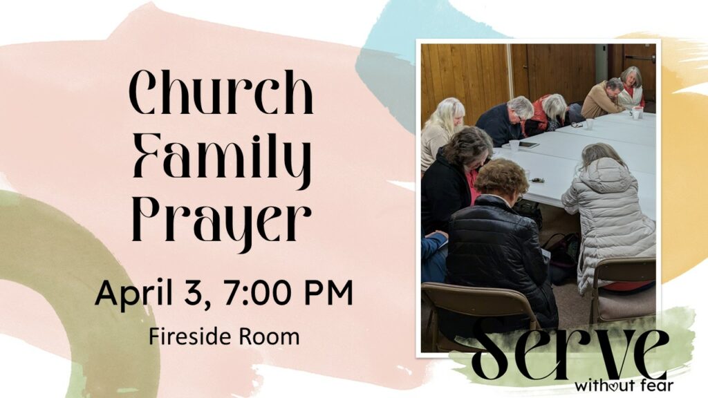 Church Family Prayer