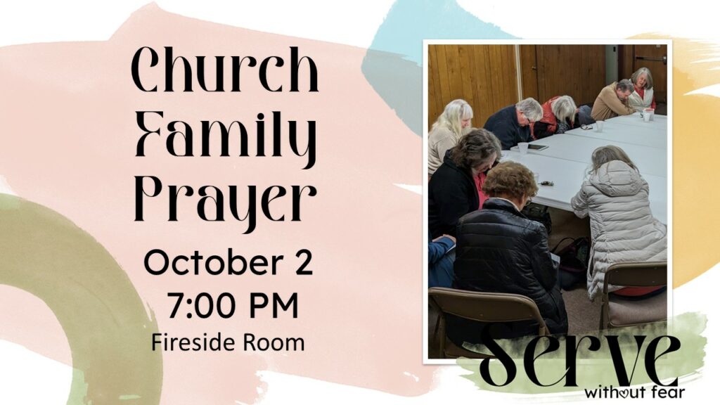 Church Family Prayer October Kingwood Bible