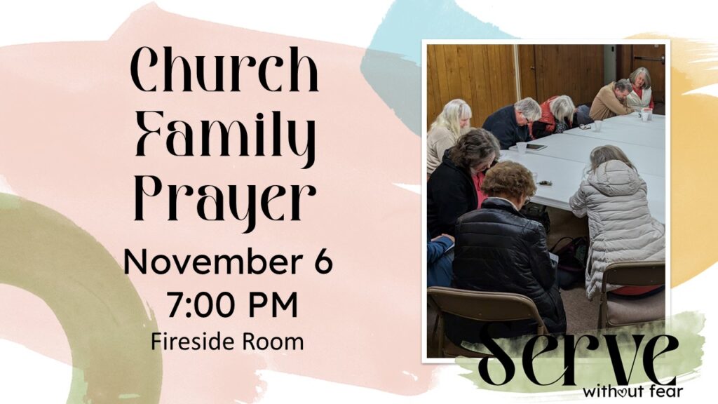 Church Family Prayer November