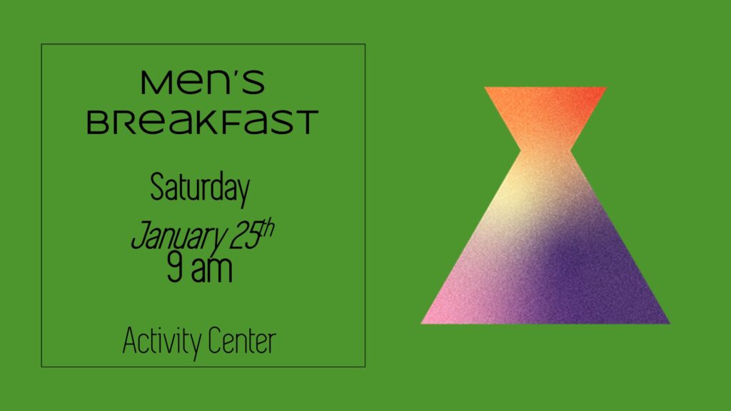 Men's Breakfast Jan 2025